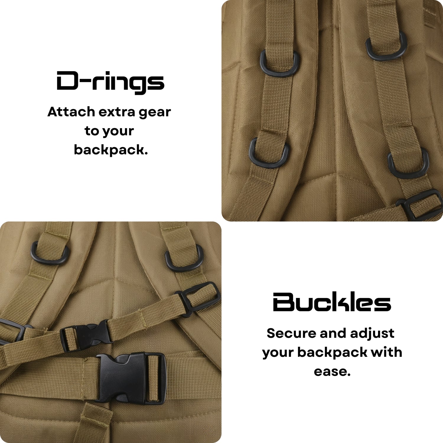 Backpack 55L Kaki RAMBUX