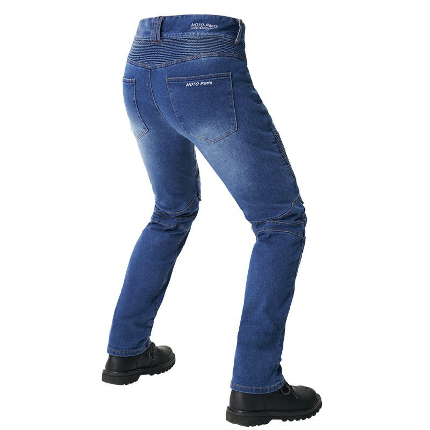 Motorbroek Jeans Blauw met Protectie