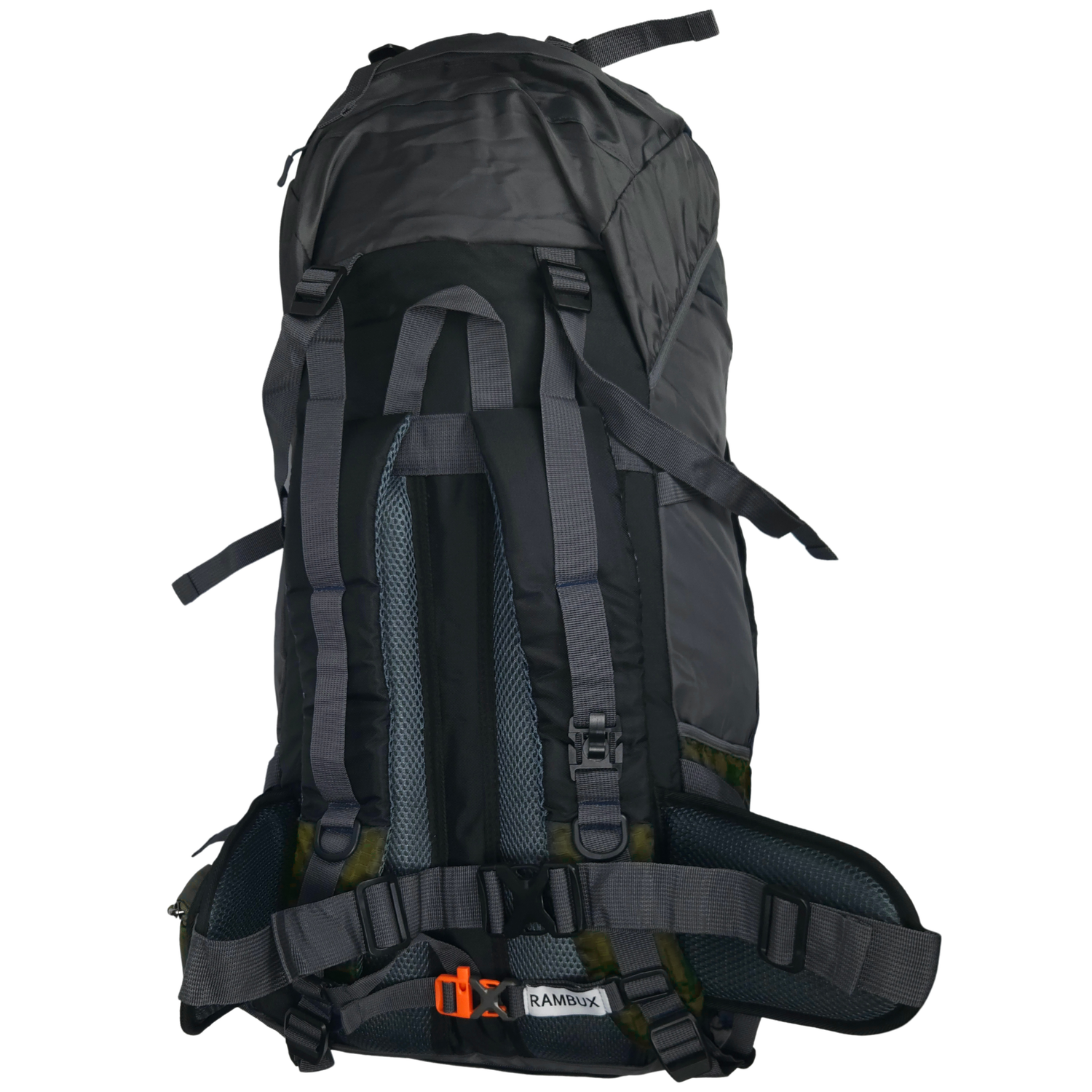 60L Trekking Rugzak Legergroen