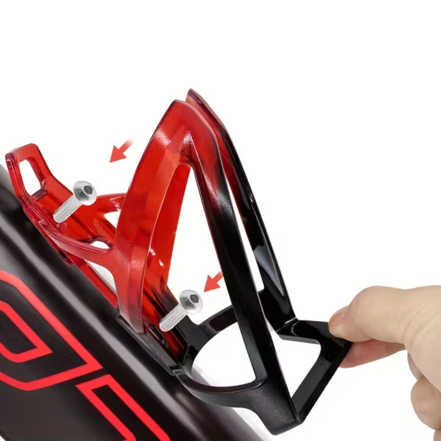 Bidonhouder Fiets - Zwart - Lichtgewicht Houder voor Bidon