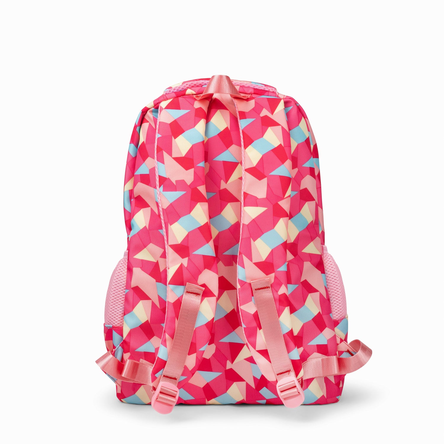 Schooltas Set - Rozerood Abstract - 3-delig RAMBUX