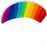 Vlieger - Regenboog Kleuren – 30 Meter Lijn - 140x60 cm