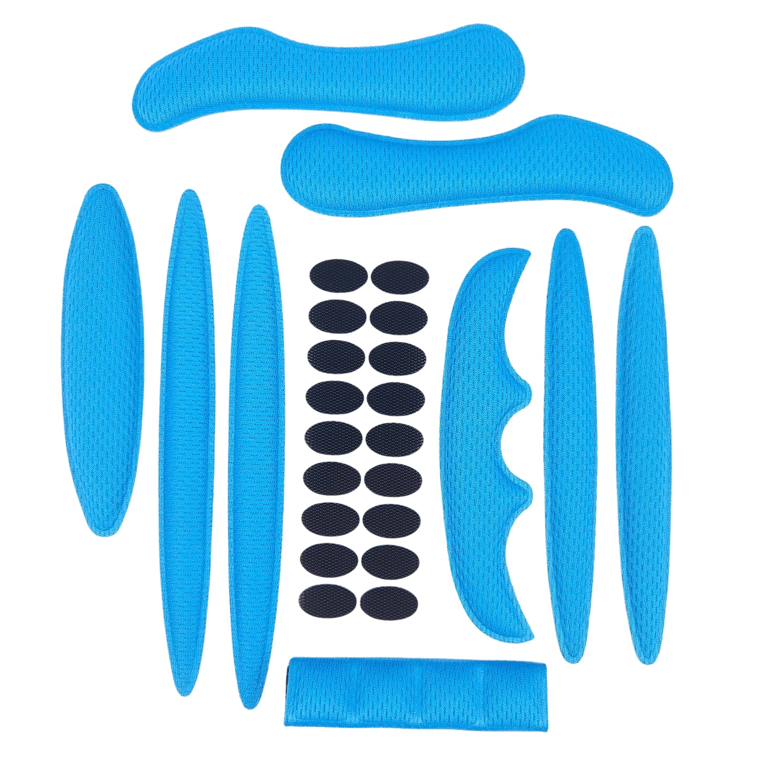 Foam Pads Set Fietshelm Blauw