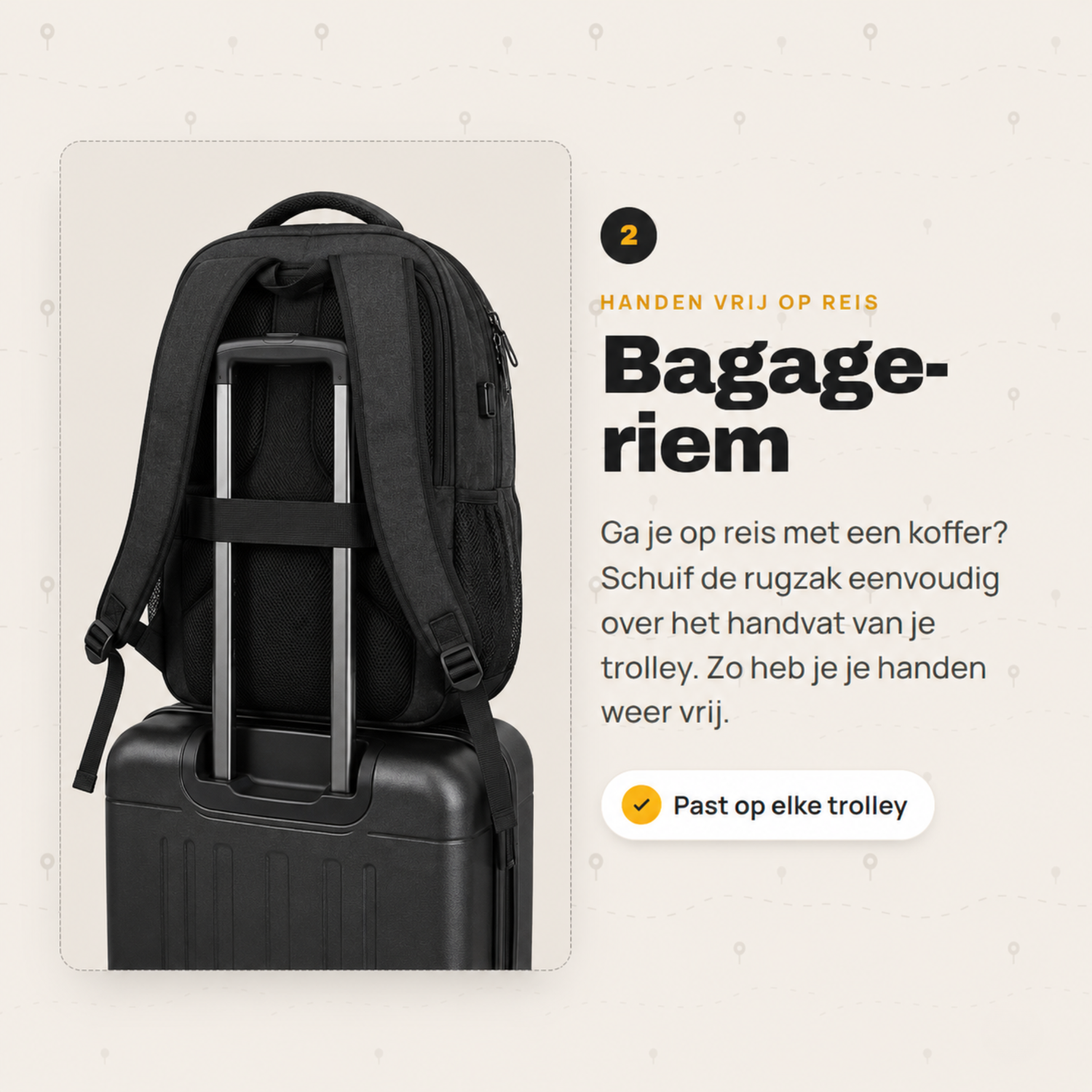 36L Daypack Laptoptas 17,3 inch
