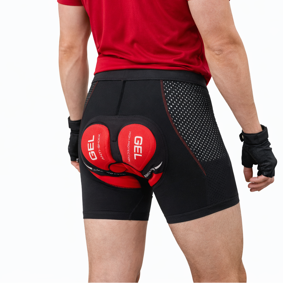 Cuissard de cyclisme avec peau de chamois